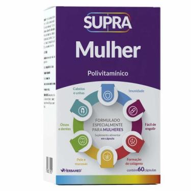 Imagem de Supra Mulher Polivitamínico - 60 Cápsulas - Herbamed