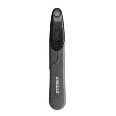 Imagem de TESOURA ARREMATE C/ GLITTER 478440 PRETO - CÍRCULO - 12,8cm