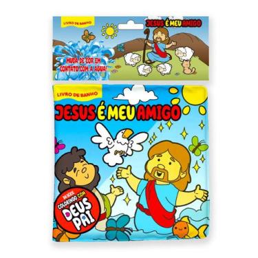 Imagem de Livro - Colorindo com Deus Pai Livro de Banho