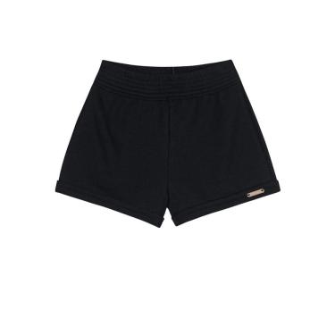 Imagem de Shorts Básico Infantil Menina de Moletinho Brandili