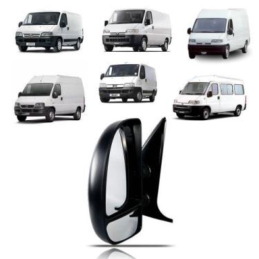 Imagem de Retrovisor manual ducato boxer jumper 2003 a 2017 lado esquerdo - MOTO