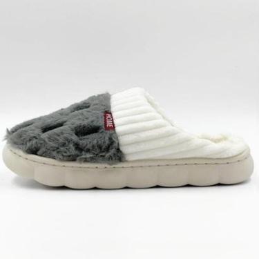 Imagem de Pantufa Europa Nuvem Bia em Pelo e Fleece Feminina-Feminino