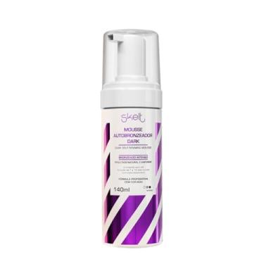 Imagem de Skelt Mousse Autobronzeador Dark 140 ml | |Bronzeado Mais Intenso, Adpta Ao Seu Tom de Pele, Duração de 7 a 12 Dias, Nano-resveratrol | Todos os Tipos de Pele