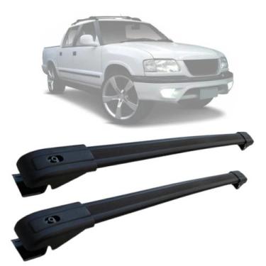 Imagem de Rack De Teto Travessa Chevrolet Blazer S10 1997 a 2012 Aluminio MN-307