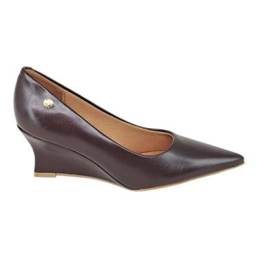 Imagem de Sapato Scarpin Feminino Vizzano Salto Anabella Médio Original Lançamen