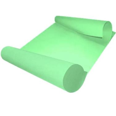 Imagem de Kit 86 Folhas de Cartolina Verde Claro 140g/m² 50cm x 65cm - OEM