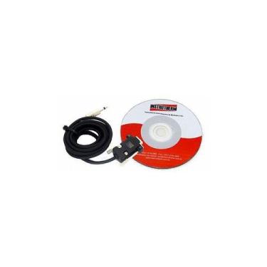 Imagem de Kit de comunicação software + cabo rs-232 compatível com mod. radalert