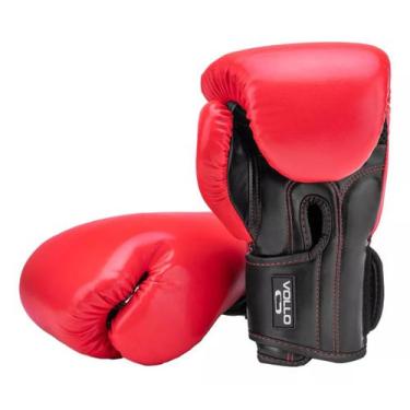 Imagem de Luva de Boxe e Muay Thai Training 10oz Vollo, Red, 10oz
