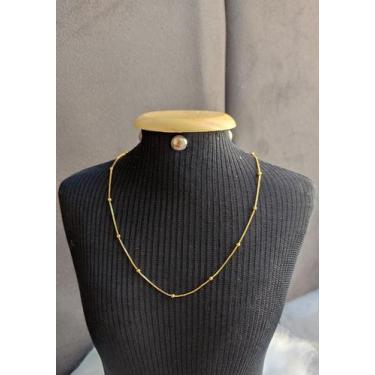 Imagem de Choker veneziana bolinhas - AlohaMaya