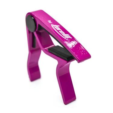 Imagem de Capo Traste Braçadeira Para Violão Aço E Guitarra Pink Ta094 Rosa - To