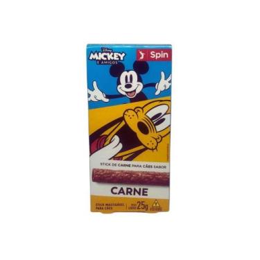 Imagem de Petiscos Spin Disney Pixar Mickey Para Cães Sabor Carne 25 g - SpinPet