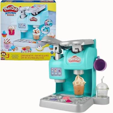 Imagem de Massinha Play Doh Cafeteria Colorida com 5 Potes Hasbro