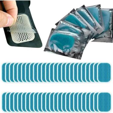 Imagem de 50 Unidades de Almofadas de Gel LELTLIMH para Estimulador de Abdômen