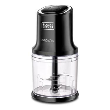 Imagem de Mini processador black e decker mp4 300w 4 lâminas 127v inox 500ml - B