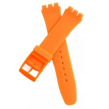 Imagem de Pulseira Relógio Para A Marca Swatch 17 E 19mm Irony Cores - Genérica,