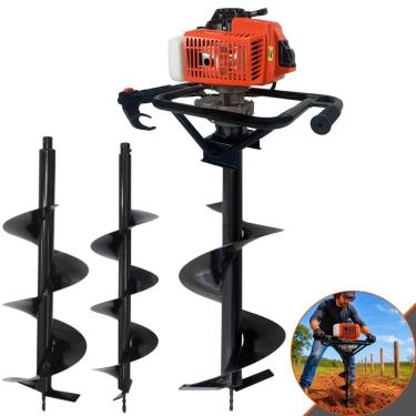 Imagem de Perfurador de Solo DPS623G 62CC 3HP 2T com 3 Brocas Laranja Bivolt