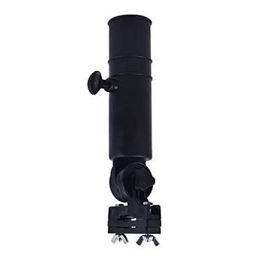 Imagem de Fancyes Suporte de guarda-chuva para carrinho de golfe – Suporte de guarda-chuva para carrinho de golfe, suporte de plástico ajustável, acessórios para carrinho de bicicleta, carrinho de carro, preto