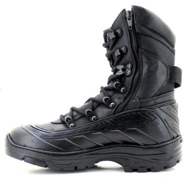 Imagem de Bota Coturno Couro  Tático Macio Conforto-Masculino