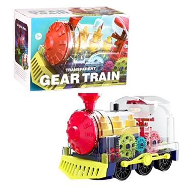 Ferrorama Trem Eletrico Kids Express c/ Luz Pista Brinquedo