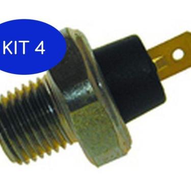 Imagem de Kit 4 Interruptor De Pressão De Óleo Ford F100 2.3 8v 76 À