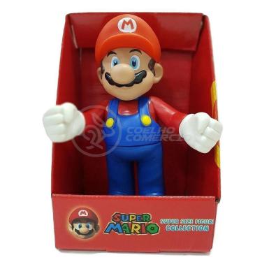 Imagem de Boneco Action Figure Mario Colecion. 23Cm - Super Mario
