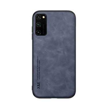 Imagem de Kepuch Silklike Capa para Honor V30 Pro - Case Placa de Metal Embutida para Honor V30 Pro - Azul