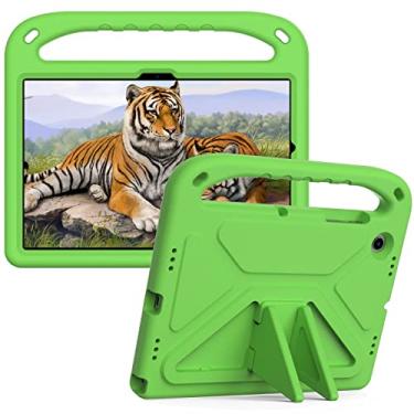 Imagem de Capa do caso da tabuleta. Caso de crianças para Samsung Galaxy Tab A8 10,5 polegadas 2021 (SM-X200 / X205), Suporte à prova de choque de peso leve Suporte para crianças capa protetora amigável