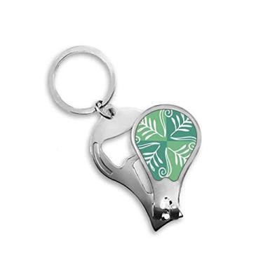 Imagem de Totems do México Folhas Verdes Civilização Antiga Cortador de Unhas Abridor Chaveiro Tesoura