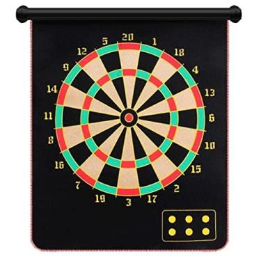 Imagem de Jogo de Dardos Magnético Dupla Face + 6 Dardos 48x40cm