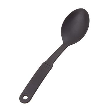 Imagem de Crestware Colher sólida de nylon, 30,5 cm, preta