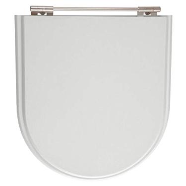 Imagem de Assento Sanitario Poliester Calypso Cinza Platina para vaso Incepa