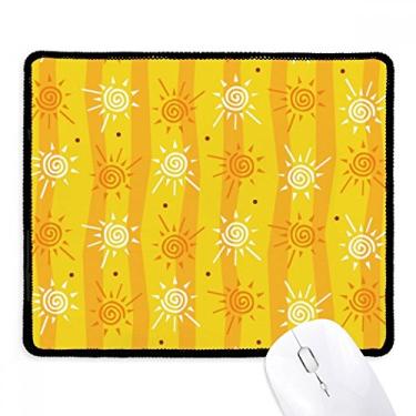 Imagem de Tapete de borracha para jogos Sun Sunshine com borda costurada