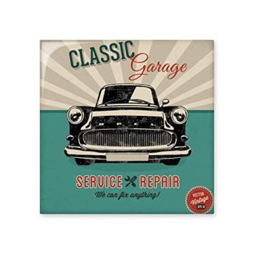 Imagem de Azulejo de cerâmica preto clássico padrão de reparo de carros brilhante decalque vitrificado pedra adornada