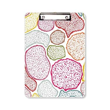 Imagem de Bloco de notas colorido estrutura de células de microscópio biológico pasta, bloco de notas A4