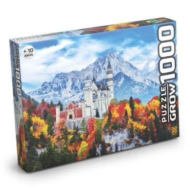 Imagem de Puzzle 1000 Peças - Castelo De Neuschwanstein - Grow
