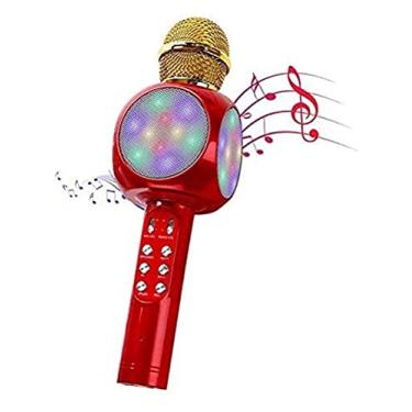 Imagem de Microfone Sem Fio Bluetooth Karaokê Led Lelong LE-915