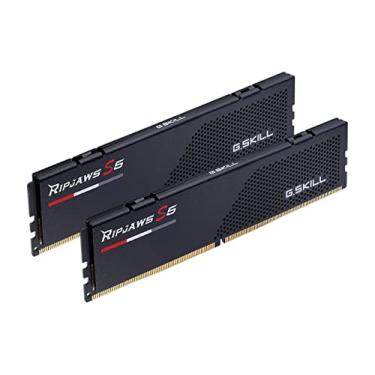Imagem de G.SKILL Ripjaws S5 Series (Intel XMP 3.0 & AMD Expo) DDR5 RAM 32GB (2x16GB) 6000MT/s CL36-36-36-96 1.35V Desktop Computer Memory UDIMM - Preto fosco (F5-6000J3636F16GX2-RS5K)