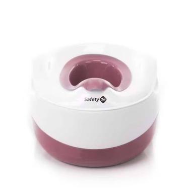 Imagem de Penico Troninho Infantil - Flex Potty - 3 em 1 - Rosa - Safety 1st