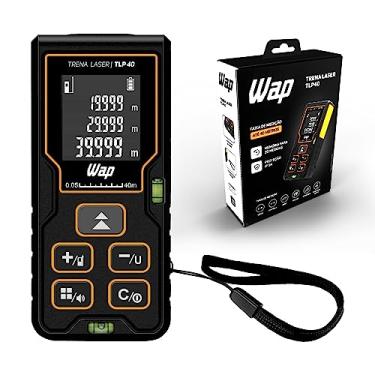 Imagem de WAP Trena Digital a Laser TLP 40, Tela LCD e Desligamento Automático, 40 Metros, Resistente à Água e Impactos Baixos
