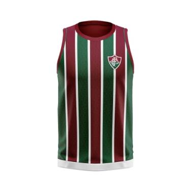 Imagem de FLU - DIVISION REGATA ADT 100PES BRANCO/VINHO/VERDE/MEDIO
