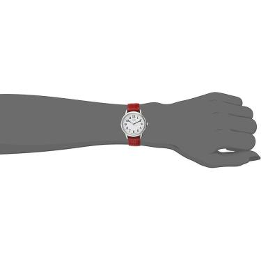 Imagem de Relógio de couro feminino timex 30mm