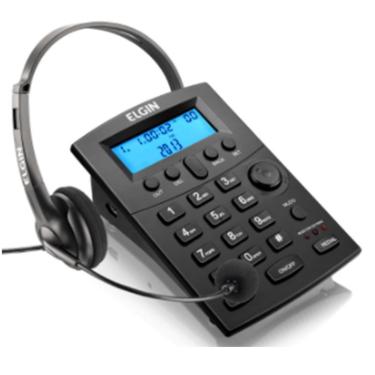 Imagem de Telefone Headset Com Identificador Chamadas Redeset Hst-8000
