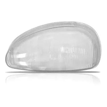 Imagem de Lente Farol Vidro Compatível com Corsa 94 95 96 97 98 99 Raiada (Lado Esquerdo (Motorista))