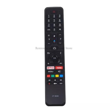 Imagem de Controle remoto tv para toshiba smart tv voz rc43160 CT-8556 lt43va6955 lt55xx lt50va6900p