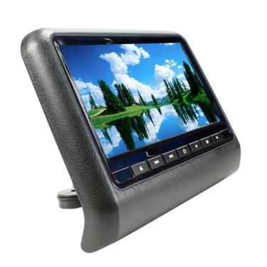 Imagem de Monitor de encosto de cabeça  Leitor multimídia  Display LCD  Controle remoto  Leitor de DVD  9