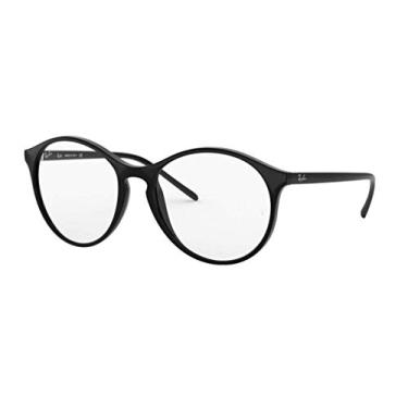 Imagem de Armações de óculos de grau Ray-Ban RX5371 redondas, lente preta/demo, 53 mm