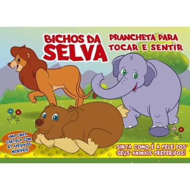 Imagem de Bichos da Selva - Prancheta para Tocar e Sentir