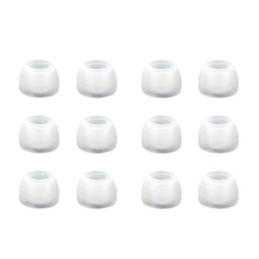 Imagem de 12 peças (TRS-W) Conjunto de adaptadores de ouvido pequenos (P) para fones de ouvido Sennheiser IE, série CX, série CXC, série CXL, série OCX e série MM em fones de ouvido/fones de ouvido