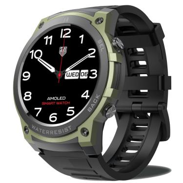 Imagem de Smartwatch Easyfone DM55 Sport 1,43 com tela amoled verde