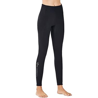 Imagem de Calças de mergulho femininas masculinas neoprene calças compridas 2 mm mergulho natação surfe leggings, 3 mm 1,5 mm calças de natação calças de mergulho shorts proteção solar quente para mergulho com